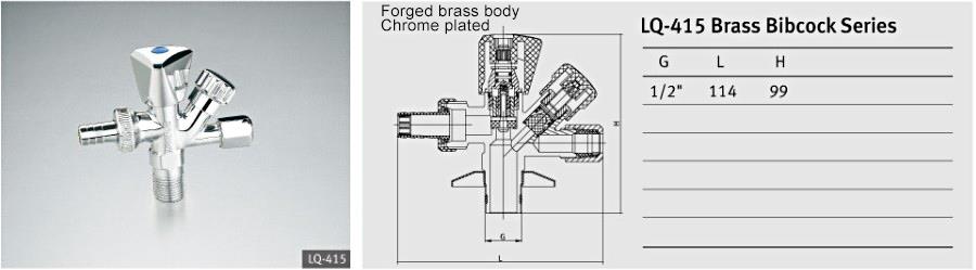  Brass Angle valve 